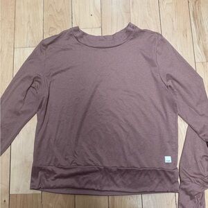 Vuori Dusty Rose Long Sleeve Top